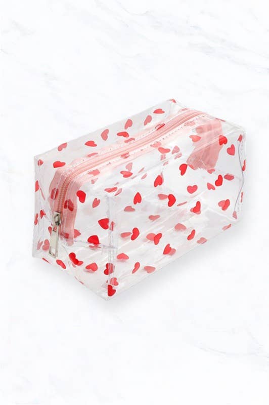 Cosmetic Bags: Heart
