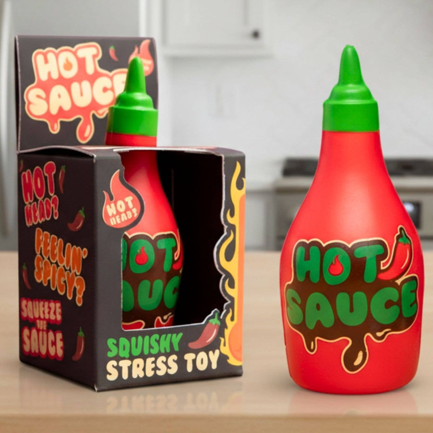 Hot Sauce Novelty Stress Toy