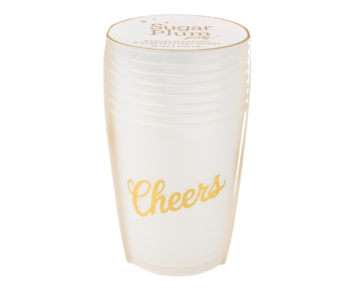 Cocktail Cheers Frost Flex Cups/8pk - Cheers