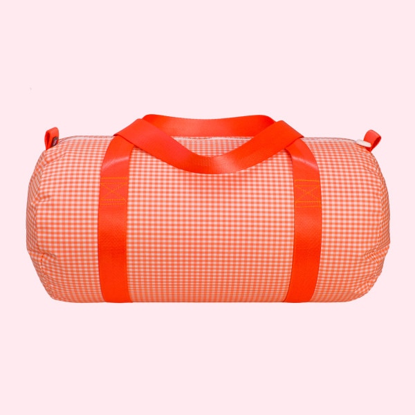 Atomic Orange Medium Duffel-Wipeable