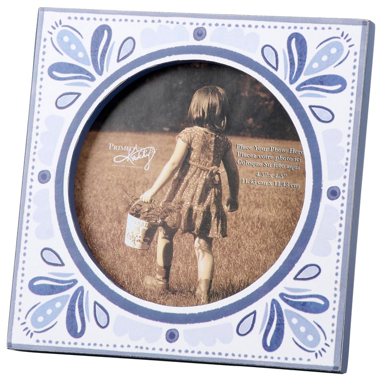 Indigo Tile Photo Frame