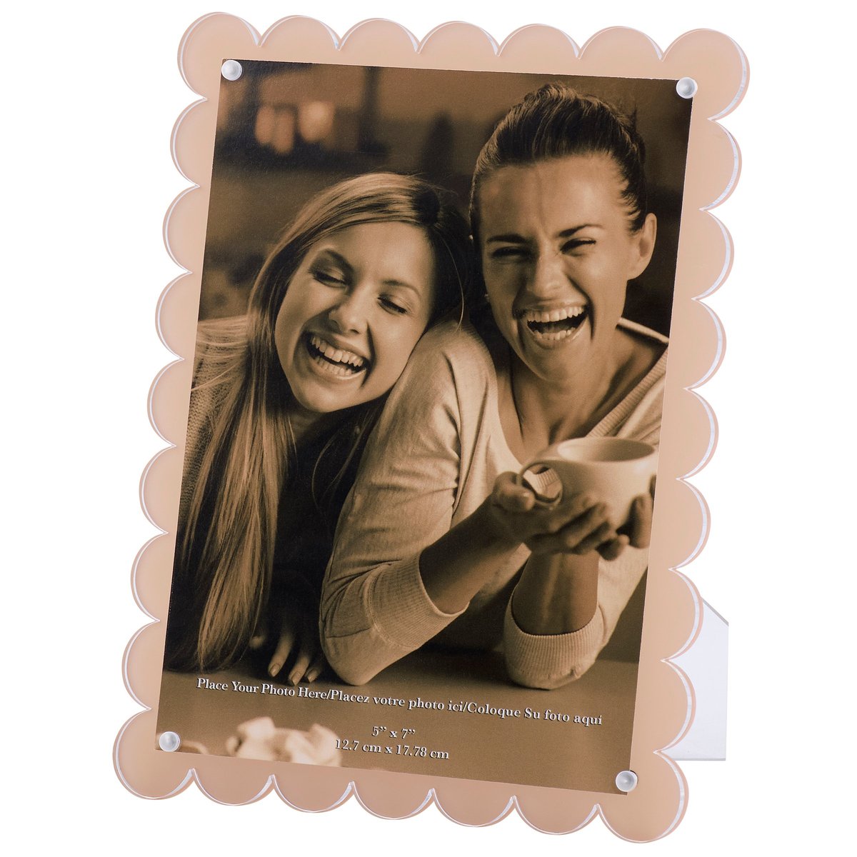 Pastel Scallop Magnetic Photo Frame
