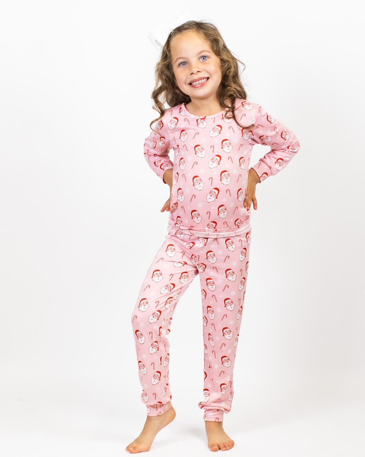 Kid's Candy Cane Cutie Long Sleeve Pajamas