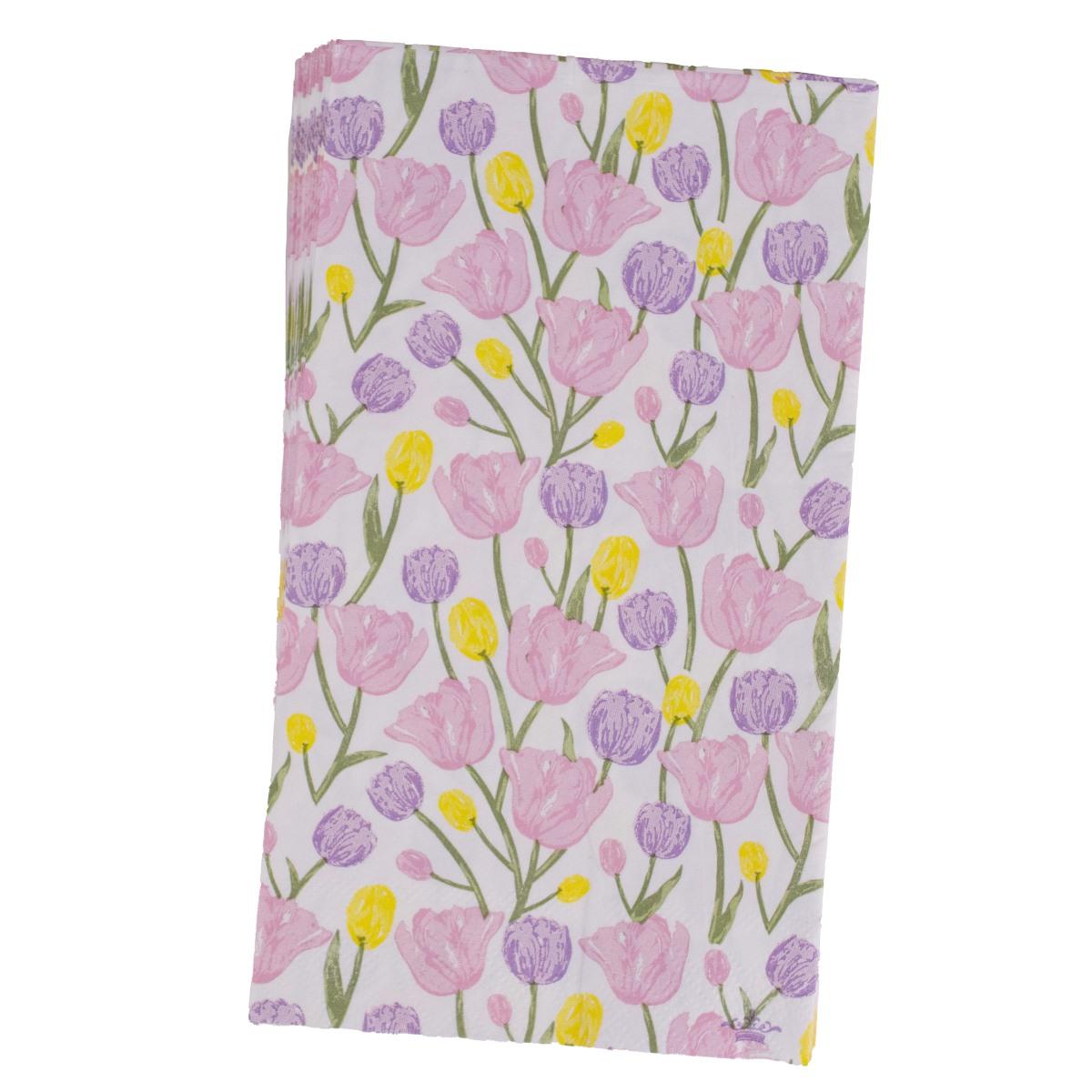 Tulip Fields Guest Napkins (Pack of 16)