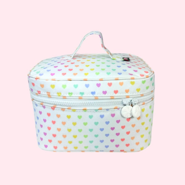 Sweetheart Train Case-Wipeable