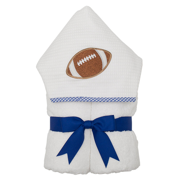 Blue Football Everykid Towel