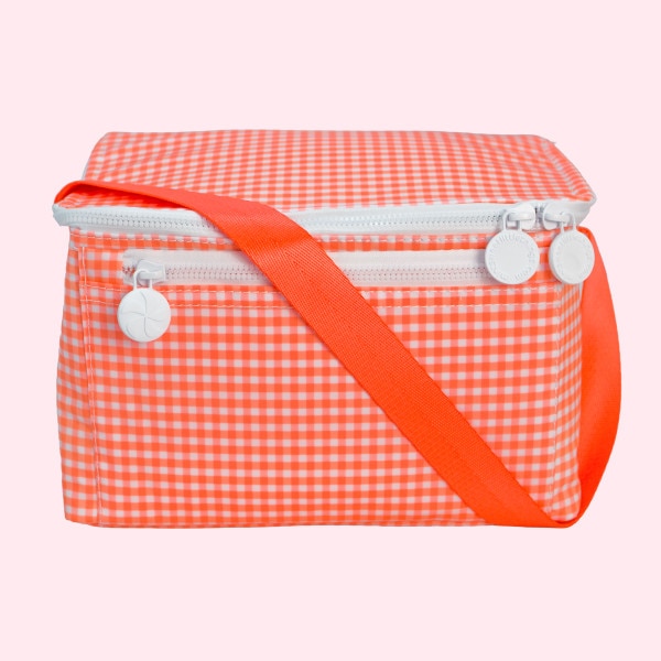 Atomic Orange Lunch Box-Wipeable