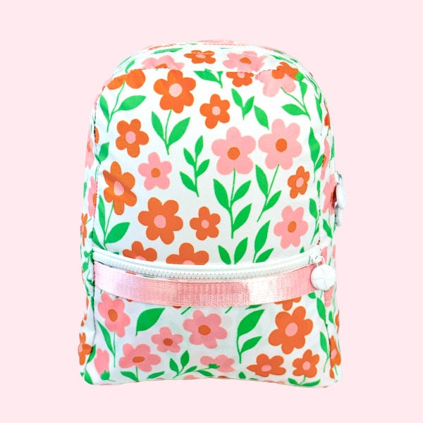 In Bloom Small Backpack-Wipeable