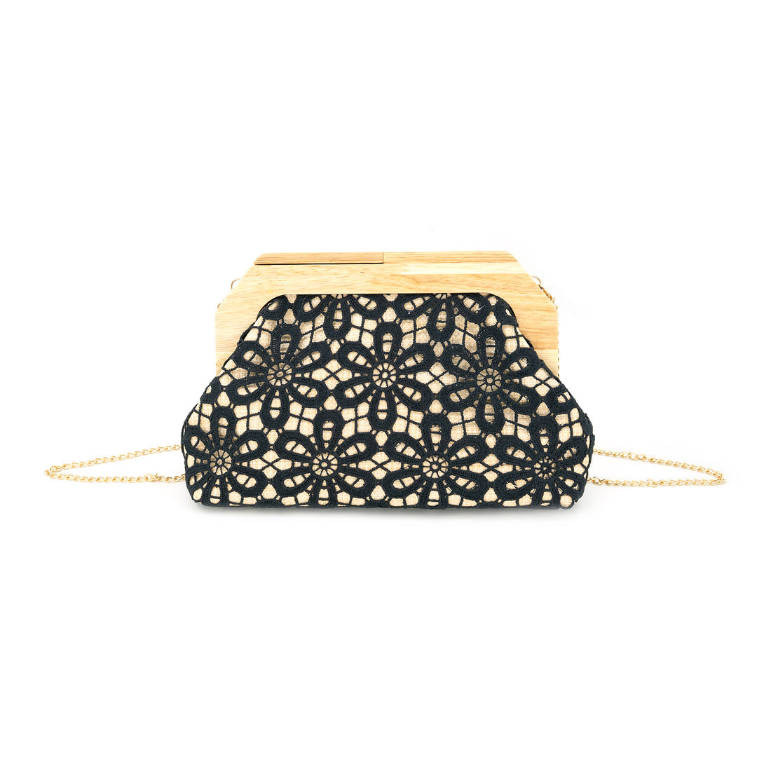Terra Clutch in Black