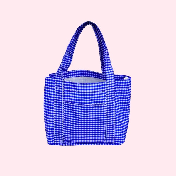 Electric Blue Mini Mama Tote-Wipeable