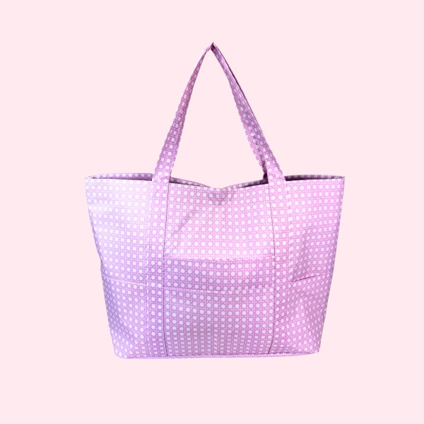 Pink Bungalow Big Mama Tote-Wipeable