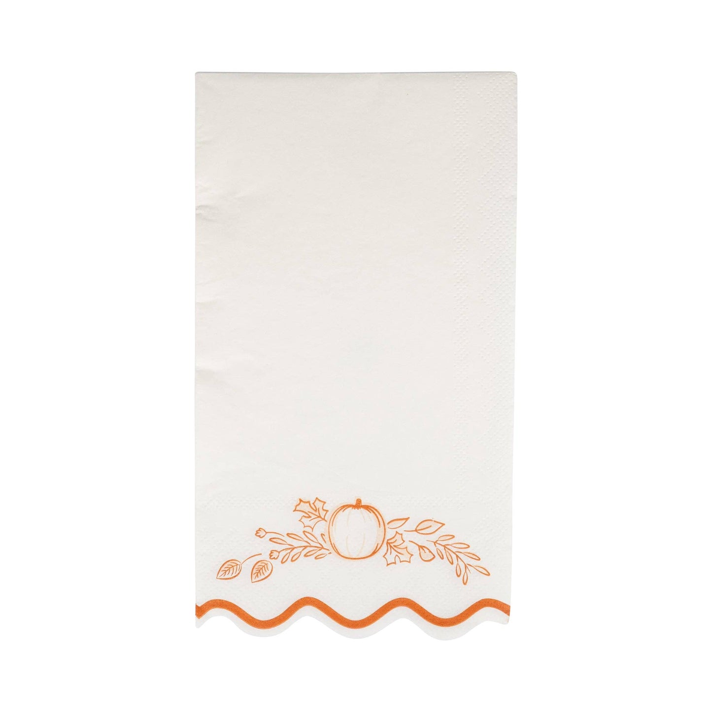 Falloween Pumpkin Guest Napkin