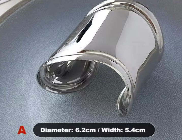 Wonder Women Cuff Bracelet Bone- Silver / Gladiator NON TARNISH