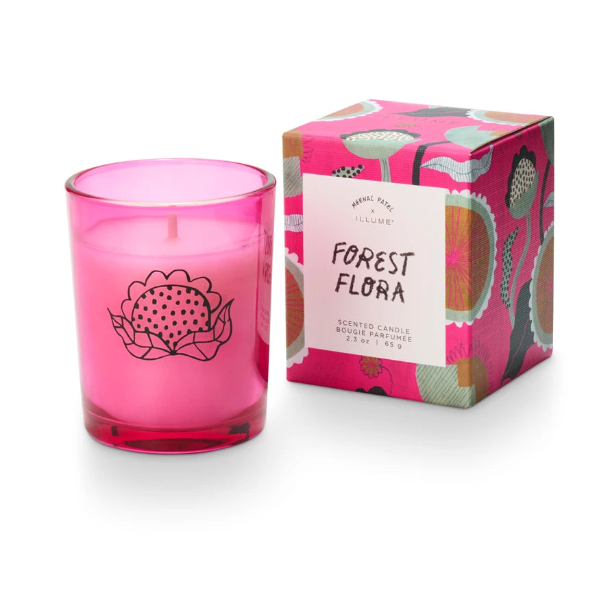 Forest Flora Artist Boxed Votive