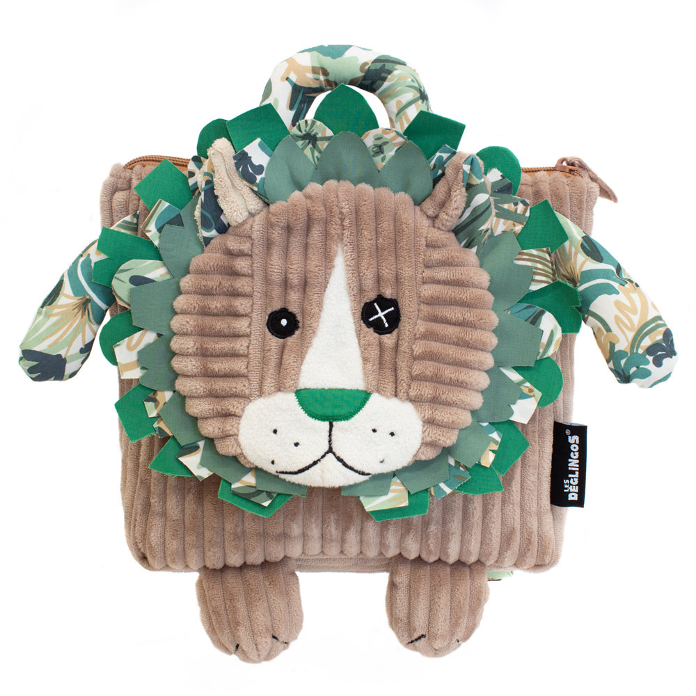 Corduroy Backpack Jelekros the Lion