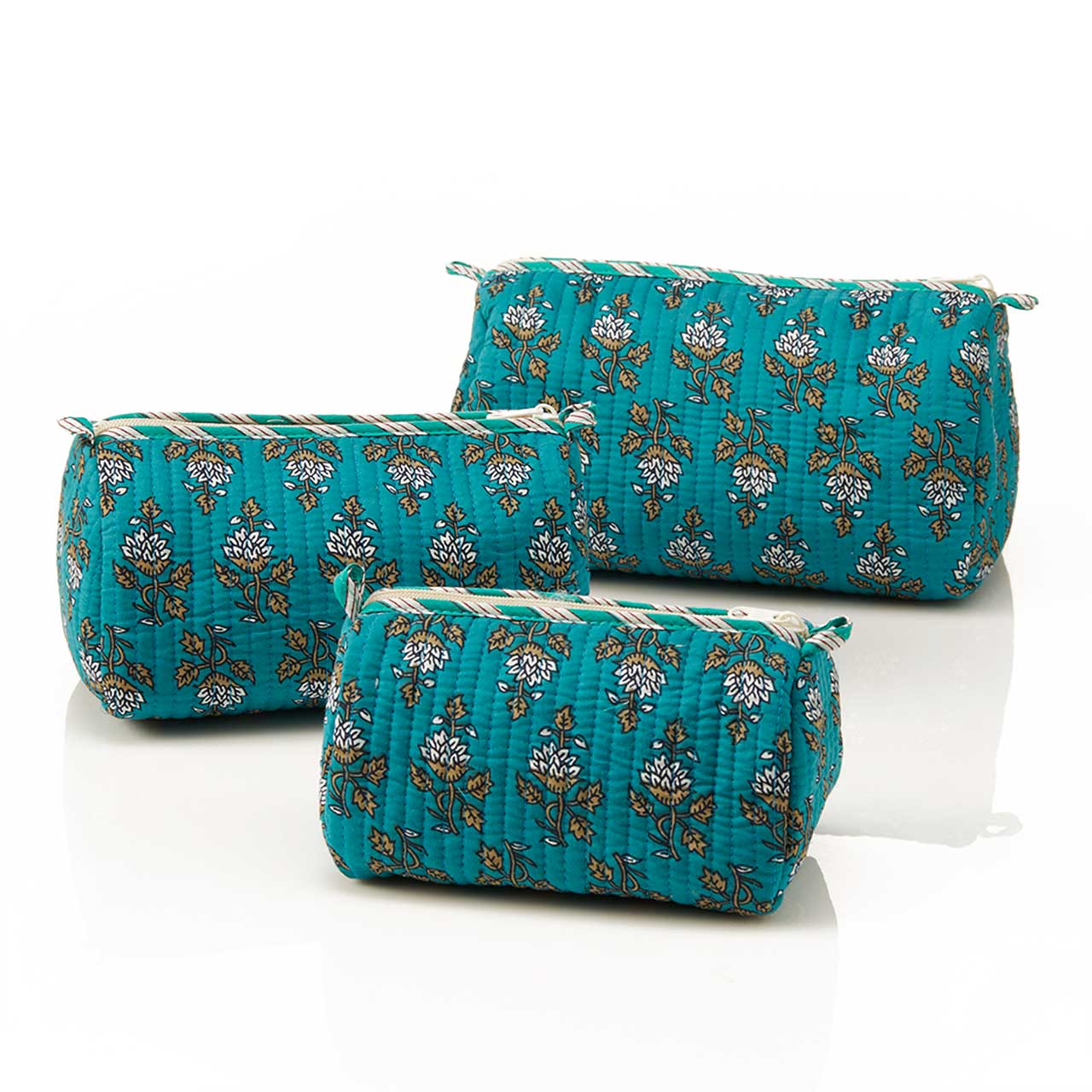 Jasmine Quilted Travel Bags