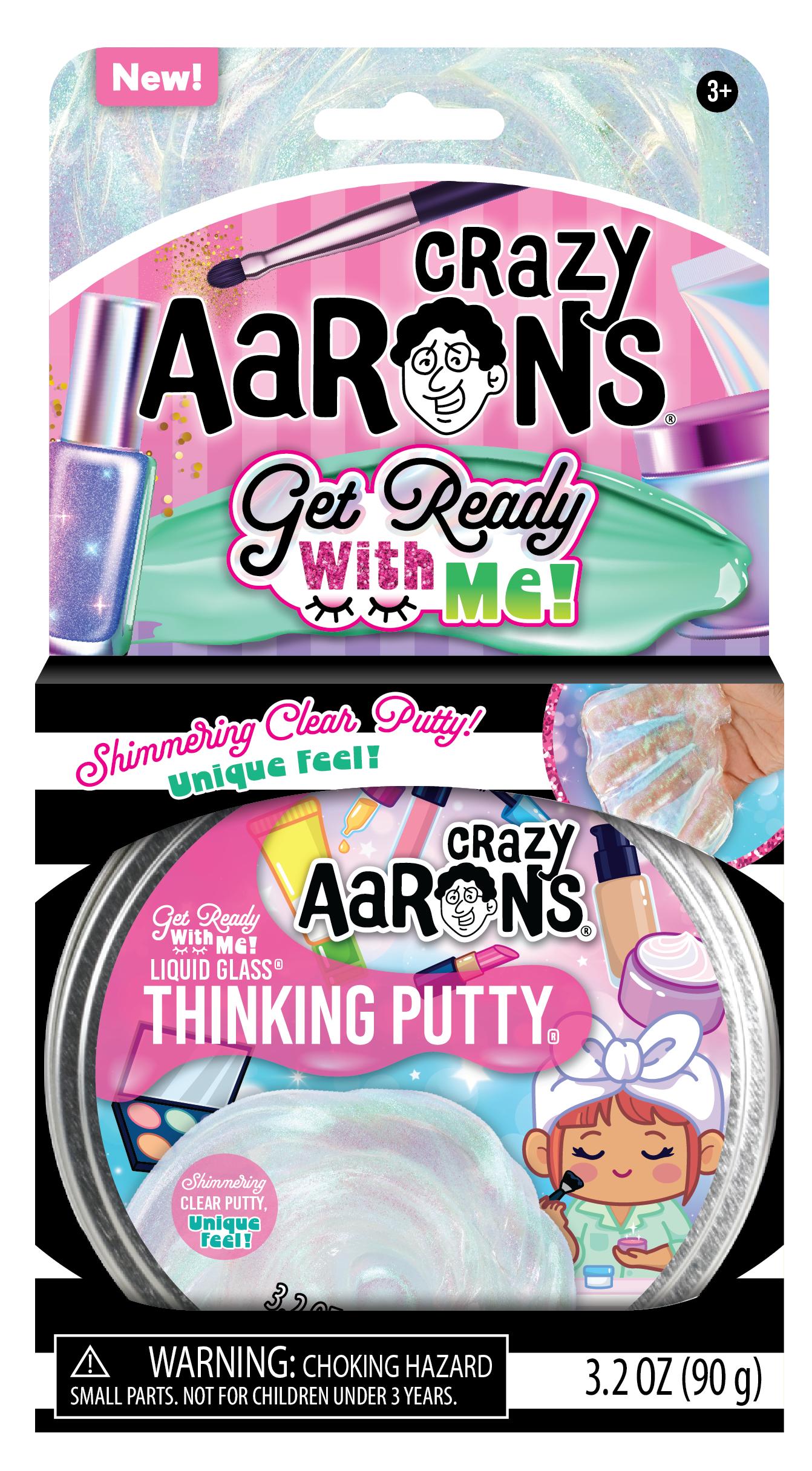 Get Ready with Me Full Size 4" Thinking Putty Tin