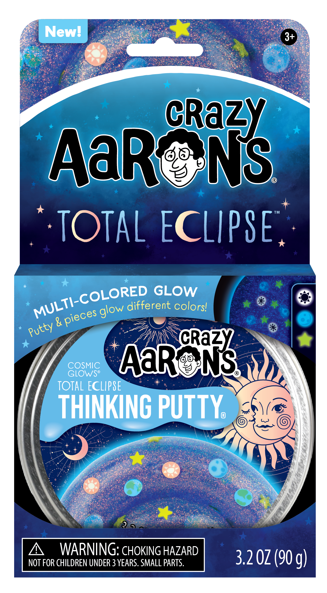 Total Eclipse Full Size 4" Thinking Putty Tin