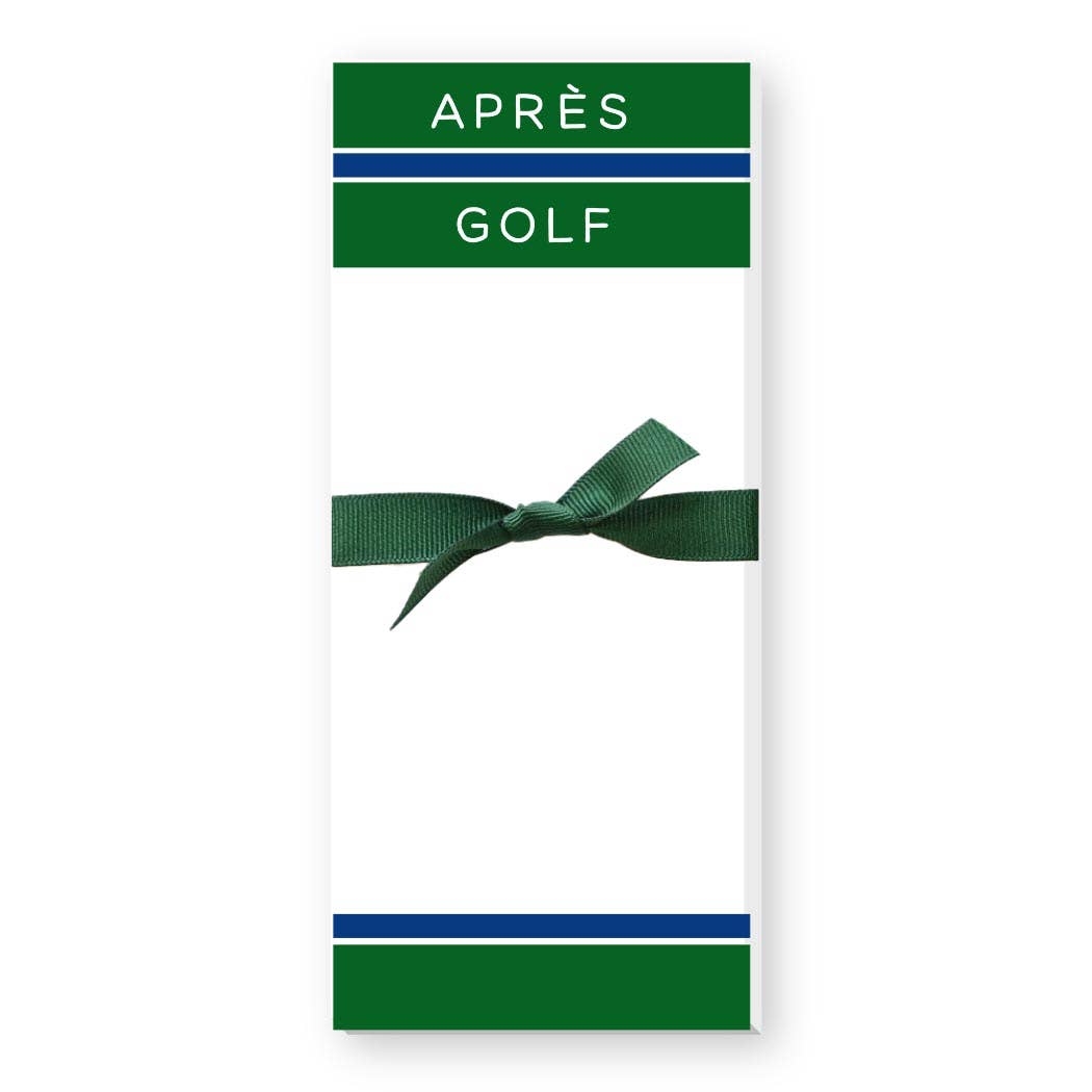Apres Golf Skinnie Notepads