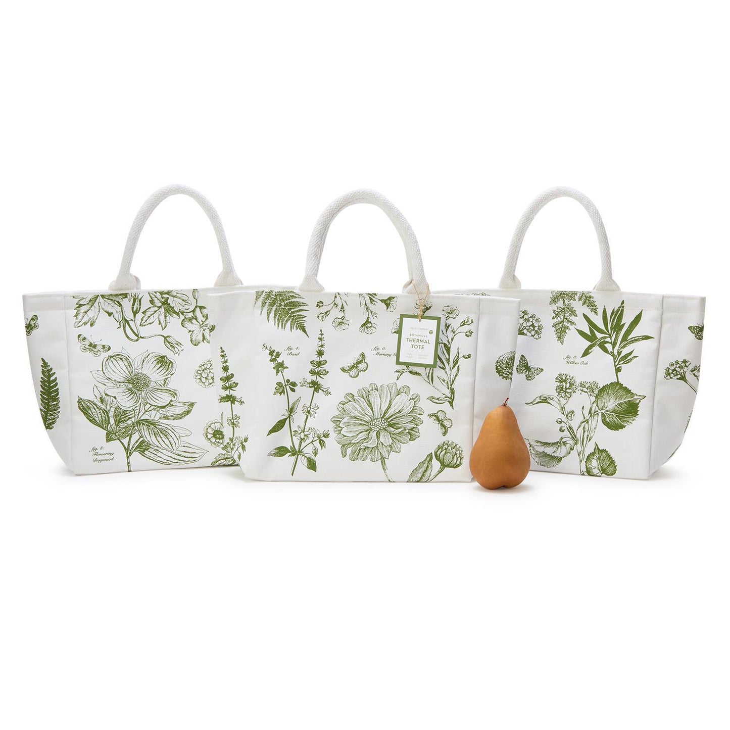Botanical Print Thermal Lunch Tote