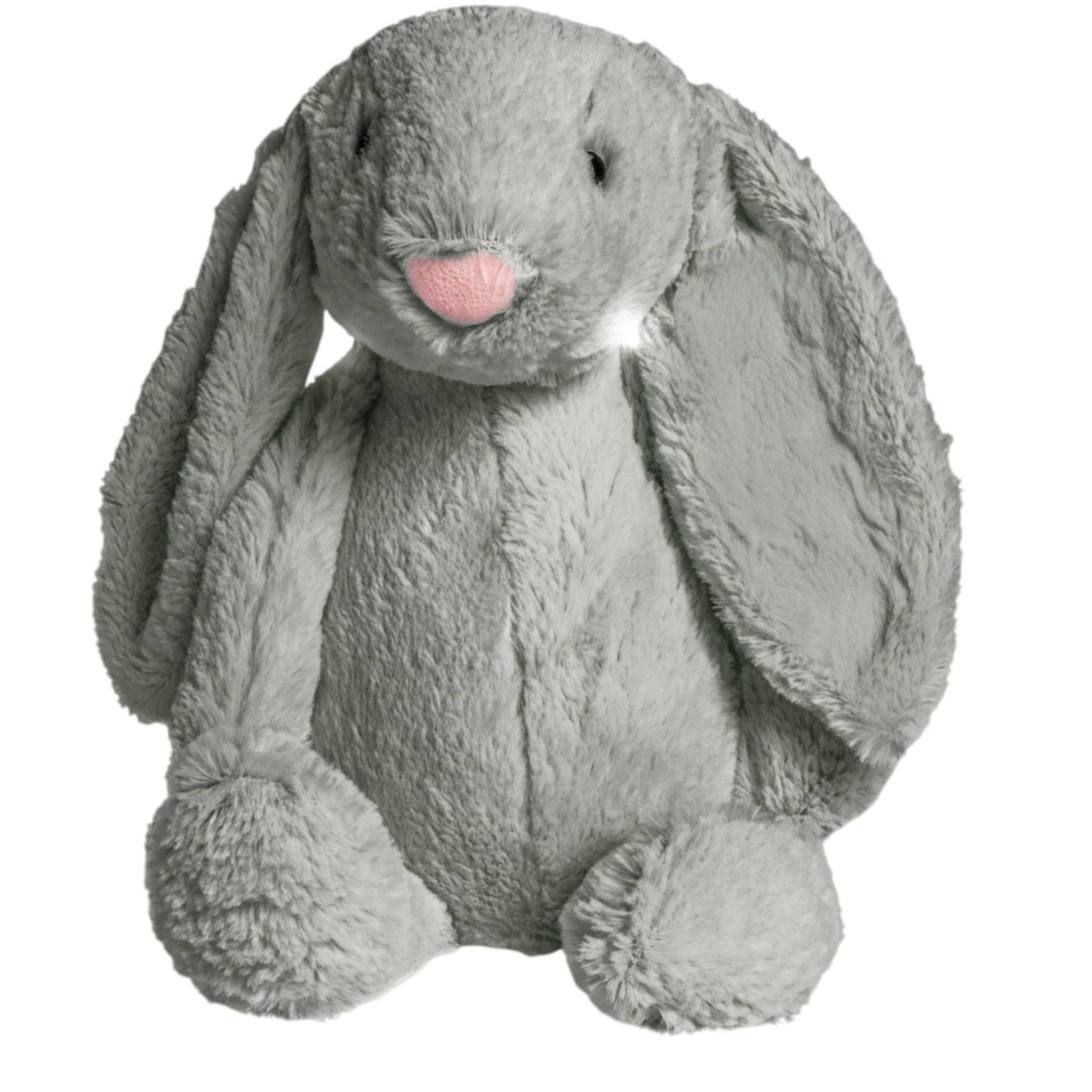Stuffed animal Plush Easter Bunny- 16 inches: Gray