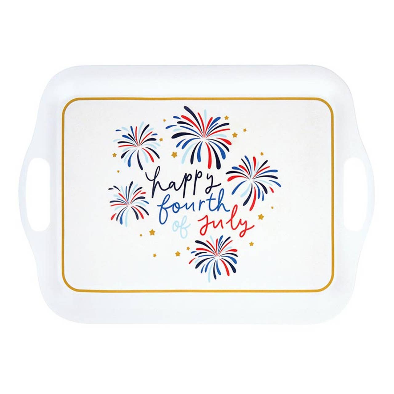 Bamboo Tray - 4th of July: Bamboo Fiber
