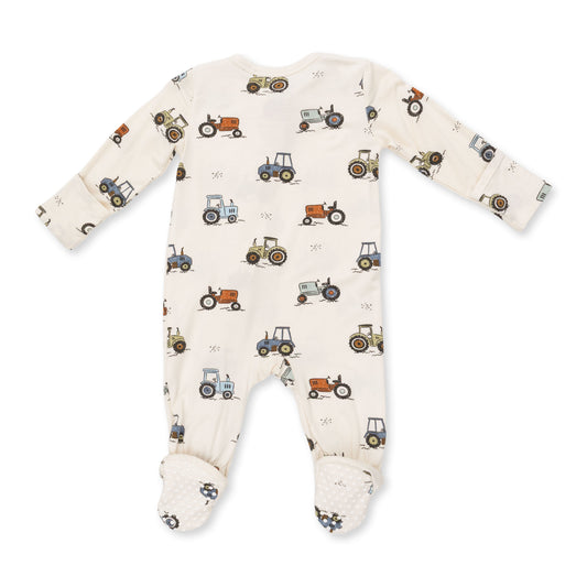 Angel Dear Future Farmer - 2 Way Zipper Footie - image 2
