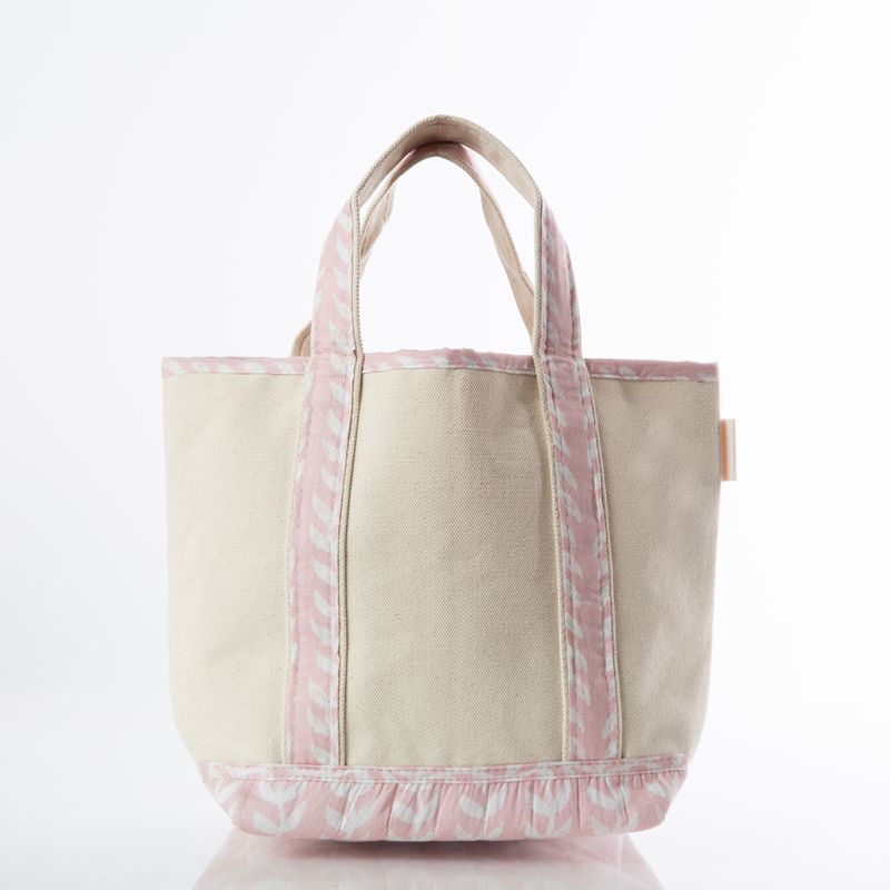 Block Print Handy Open Powder Pink