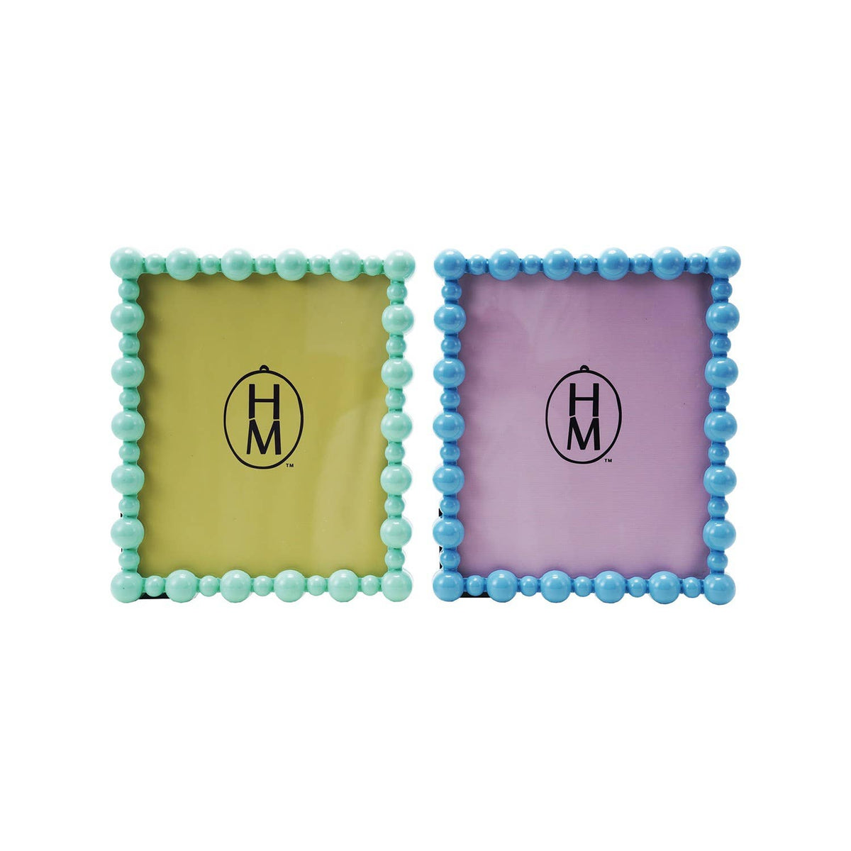 Painted MDF Photo Picture Frame- Blue