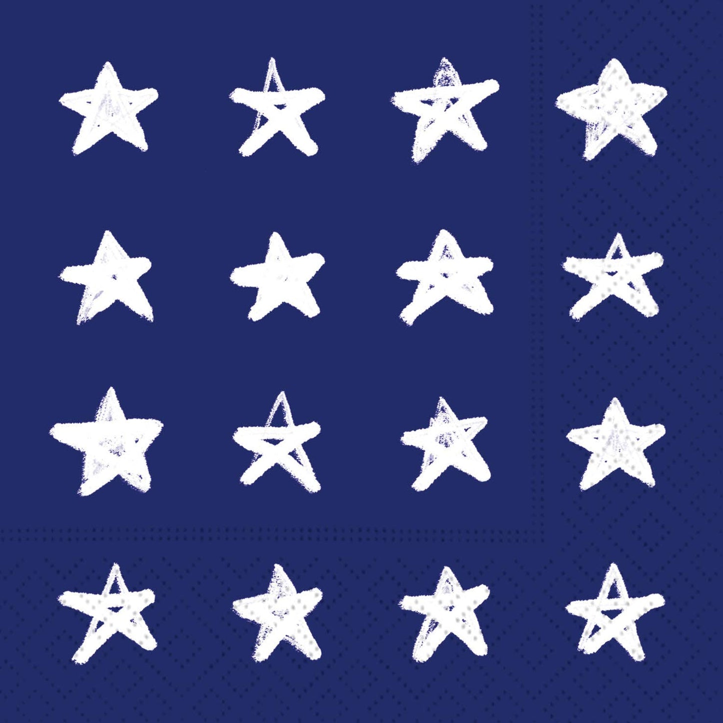 Star Spangled-Stars Beverage Napkin