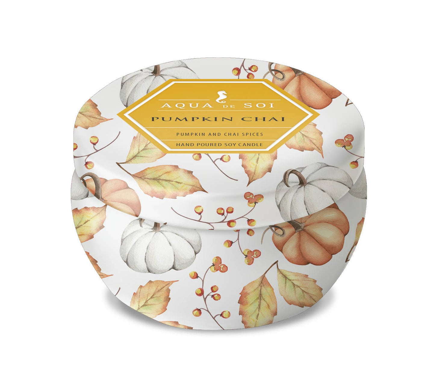 Pumpkin Chai Candle 9oz Aqua De SOi Tin