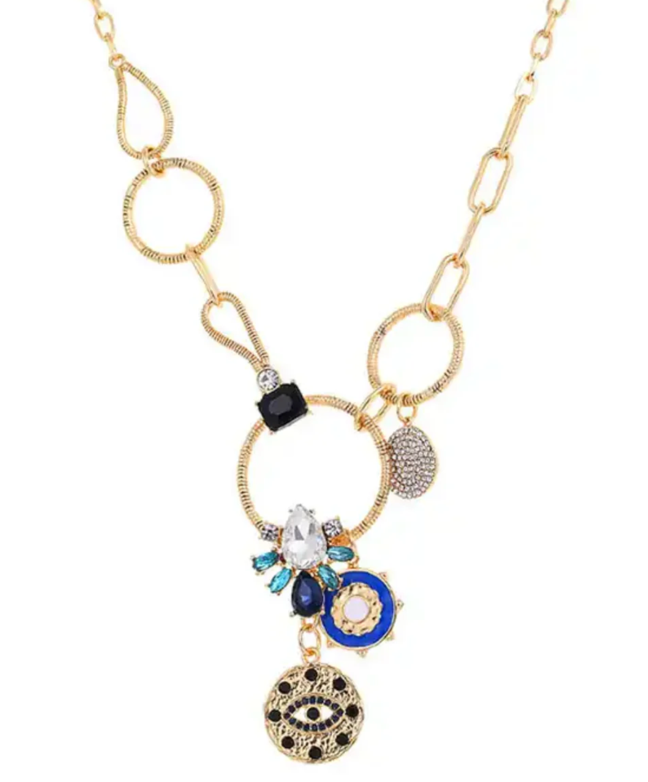 Celestial Coin Charm Universe Necklace NON TARNISH