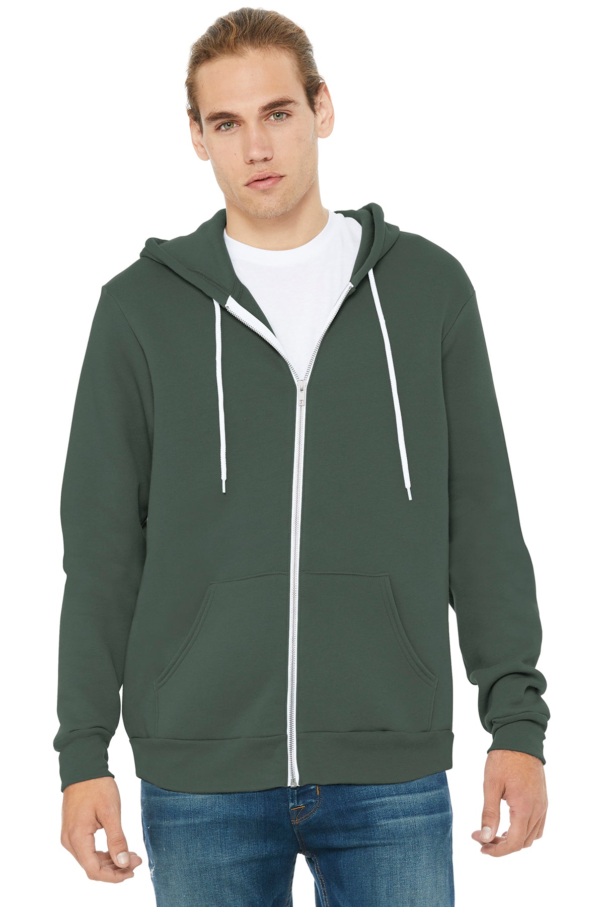 BELLA+CANVAS¨ Unisex Sponge Fleece Full-Zip Hoodie