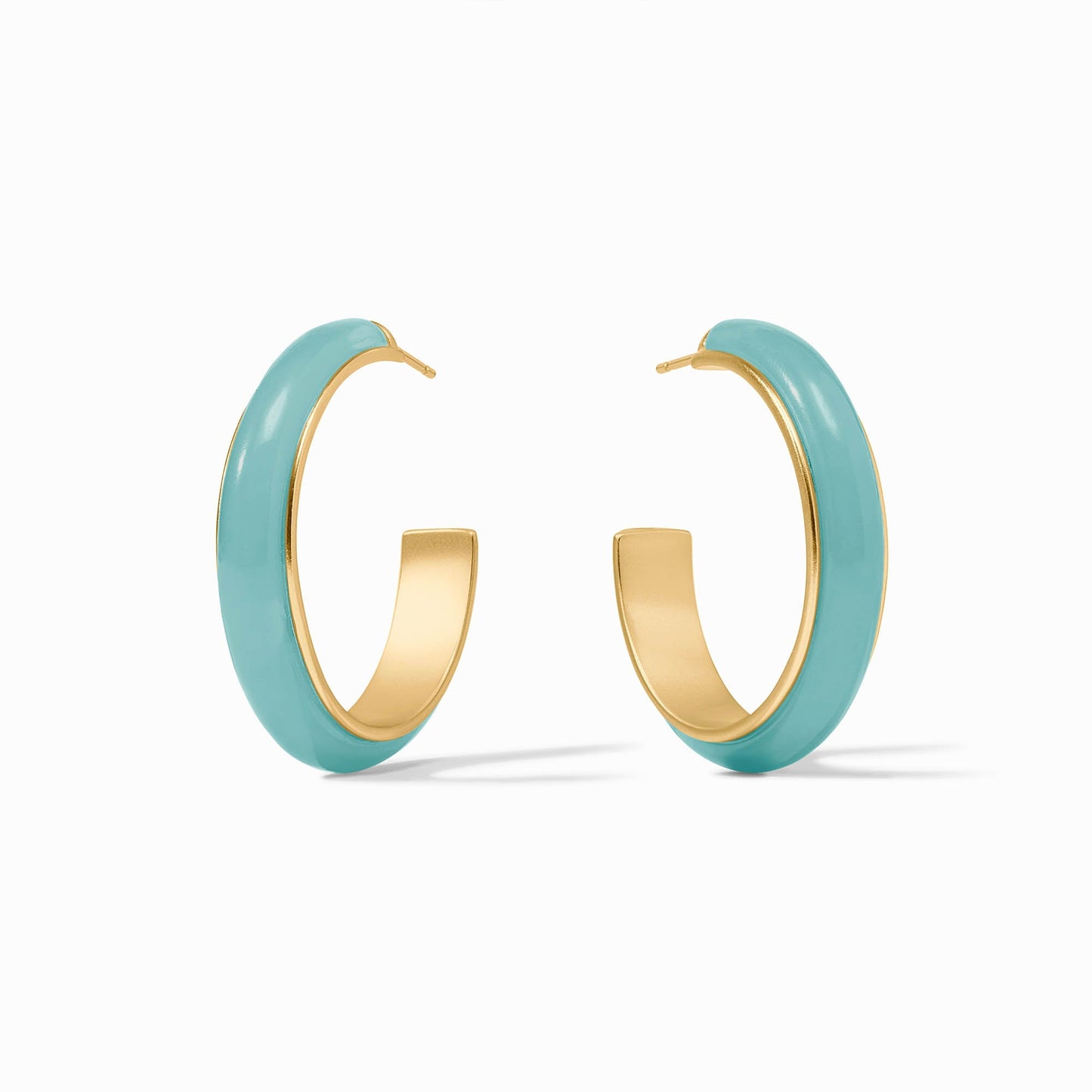 Amalfi Hoop - Aqua - Large