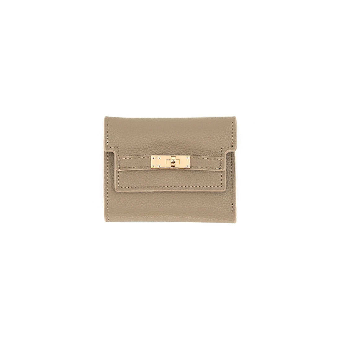 Wallet in Taupe