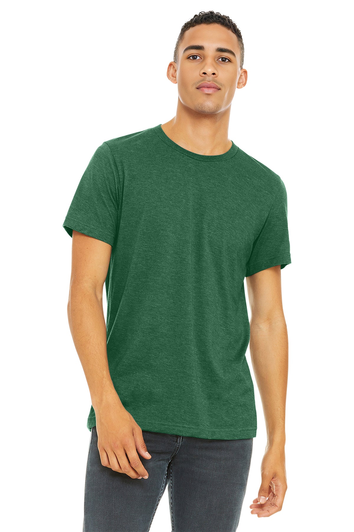BELLA+CANVAS¨ Unisex Heather CVC Short Sleeve Tee