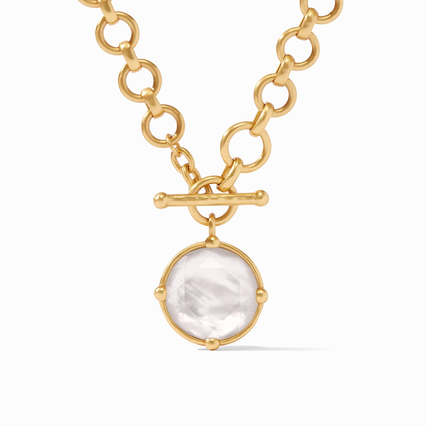 Honeybee Demi Necklace - Iridescent Clear Crystal