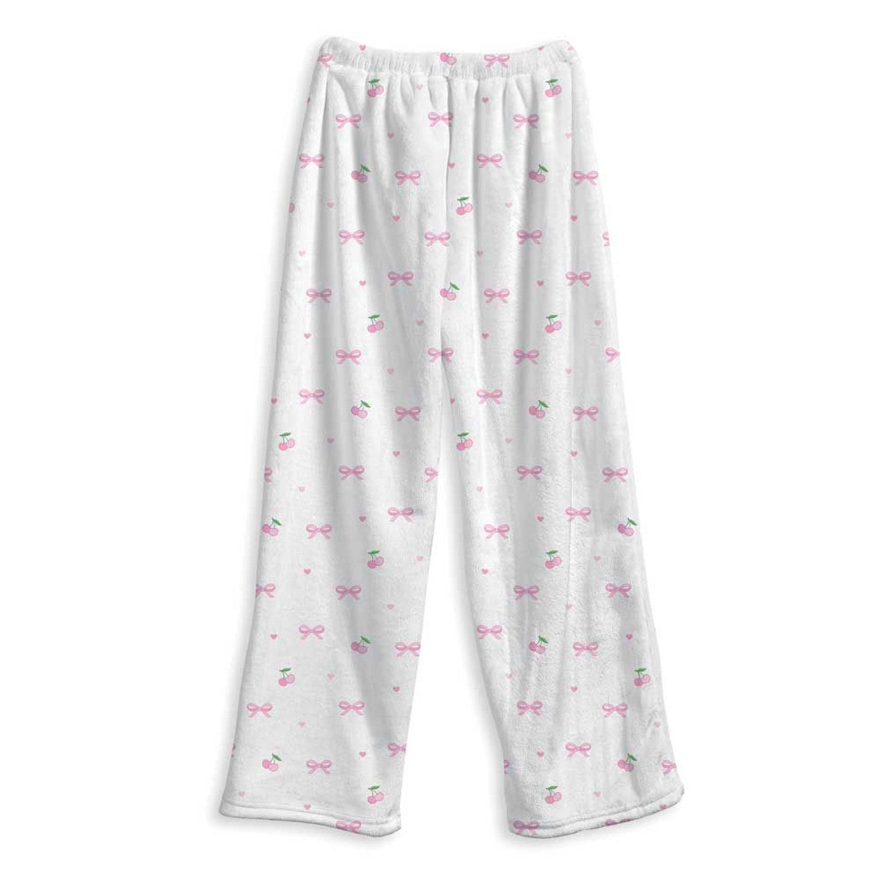 Bow & Tell Fuzzy Lounge Pants