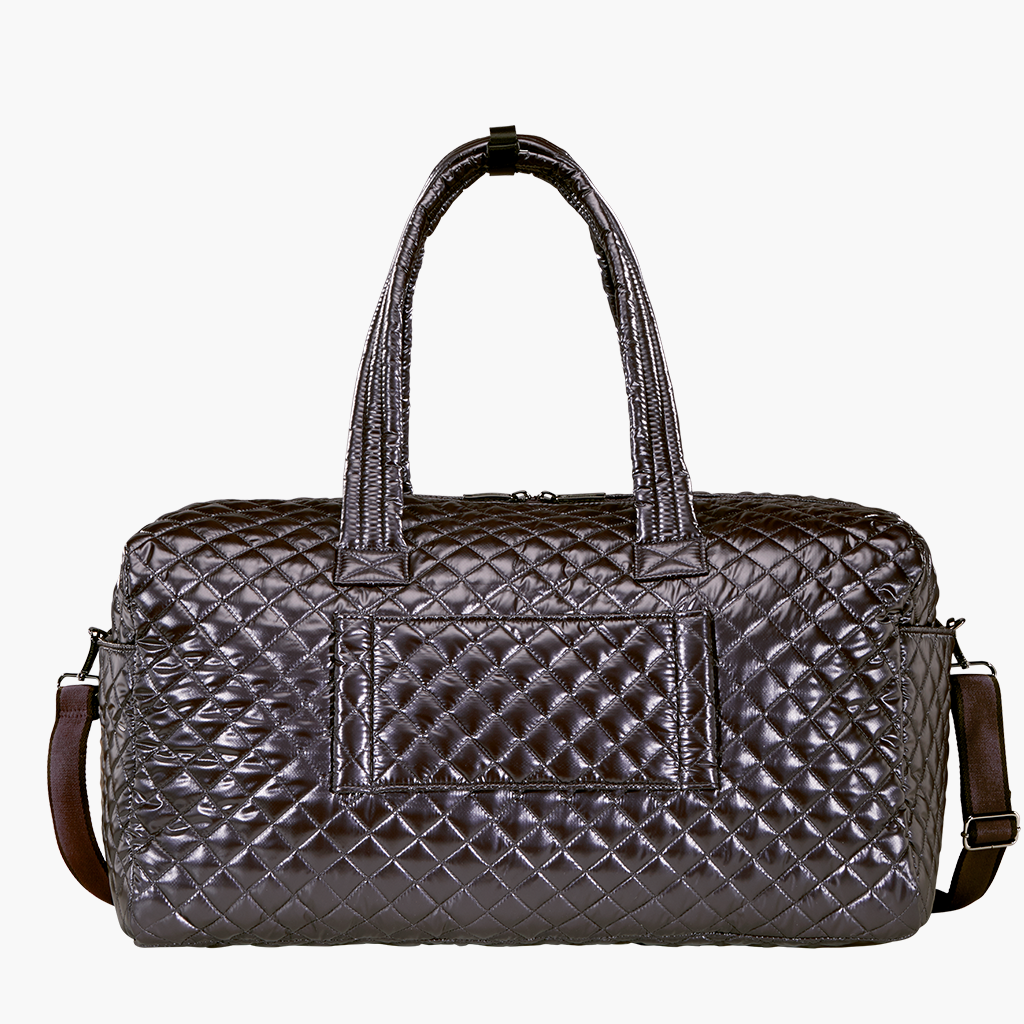 Oliver Thomas - 24 + 7 Weekender Duffle - Plum Royale Metallic