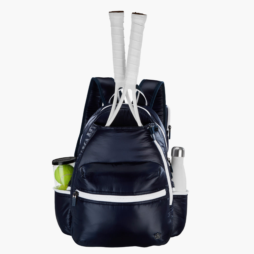 Mega Fluff Tennis Backpack-Dark Navy