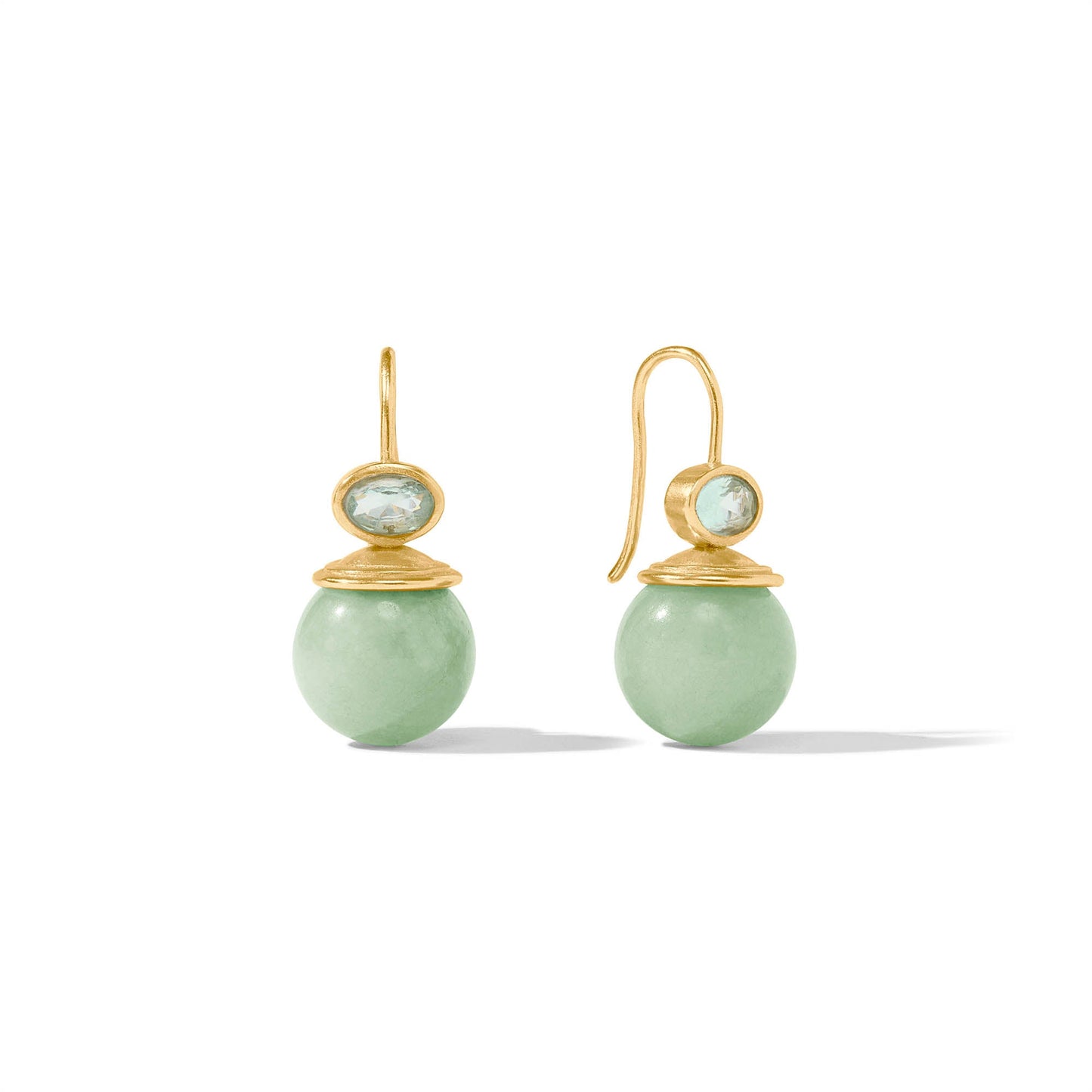 Portofino Earring - Aqua Jade