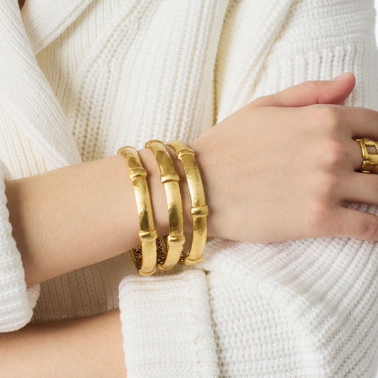 Sahara Bangle in Gold