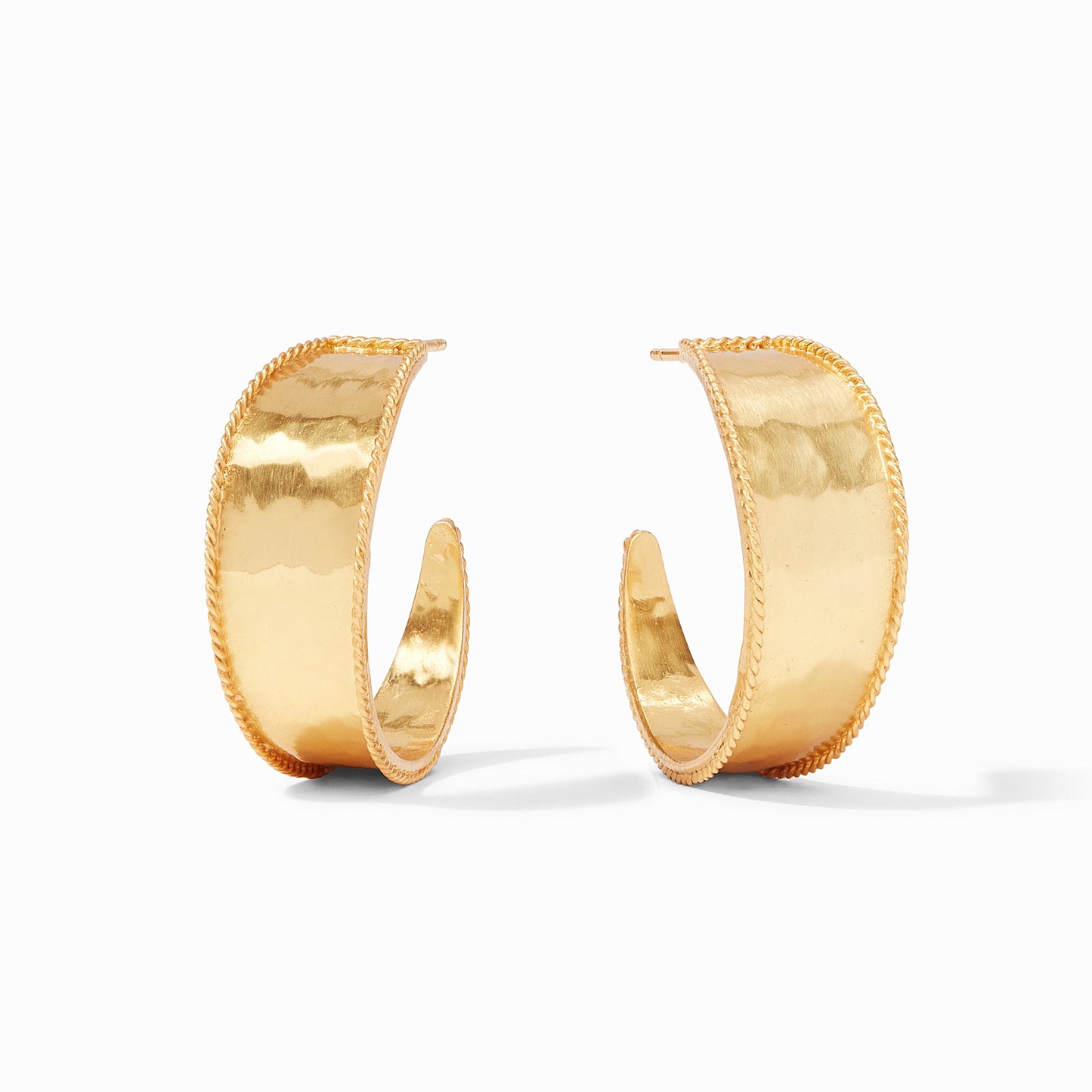 Savoy Hoop - Gold - Medium