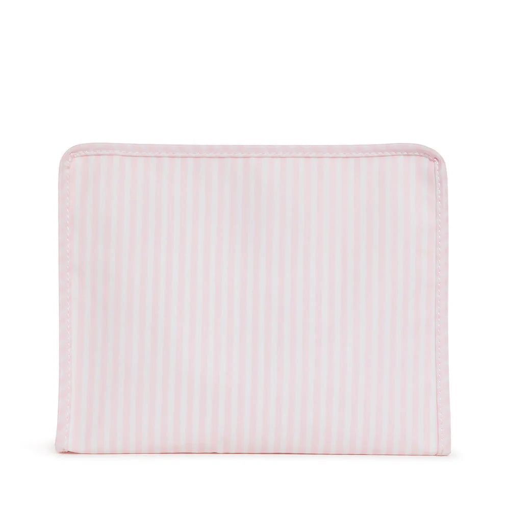ROADIE LARGE Zip Pouch -
PIMLICO STRIPE PINK