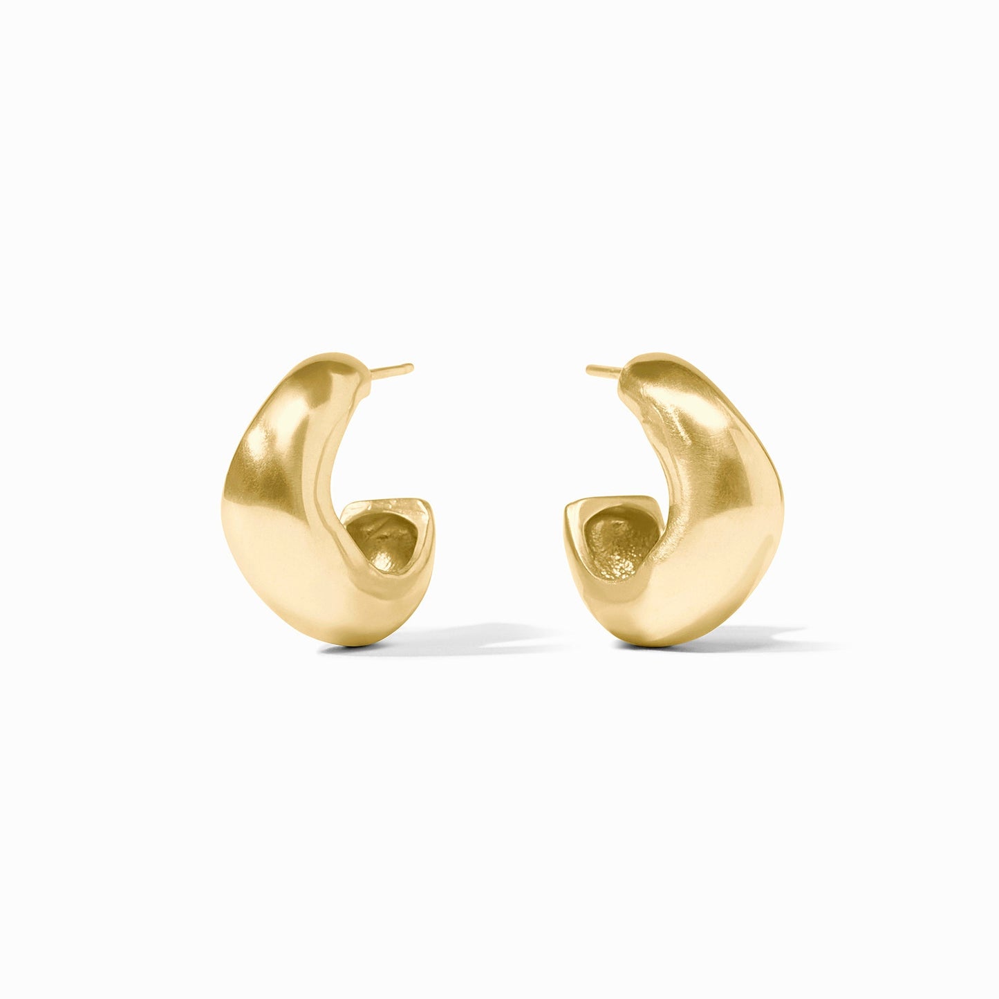 Wave Hoop - Gold - Small