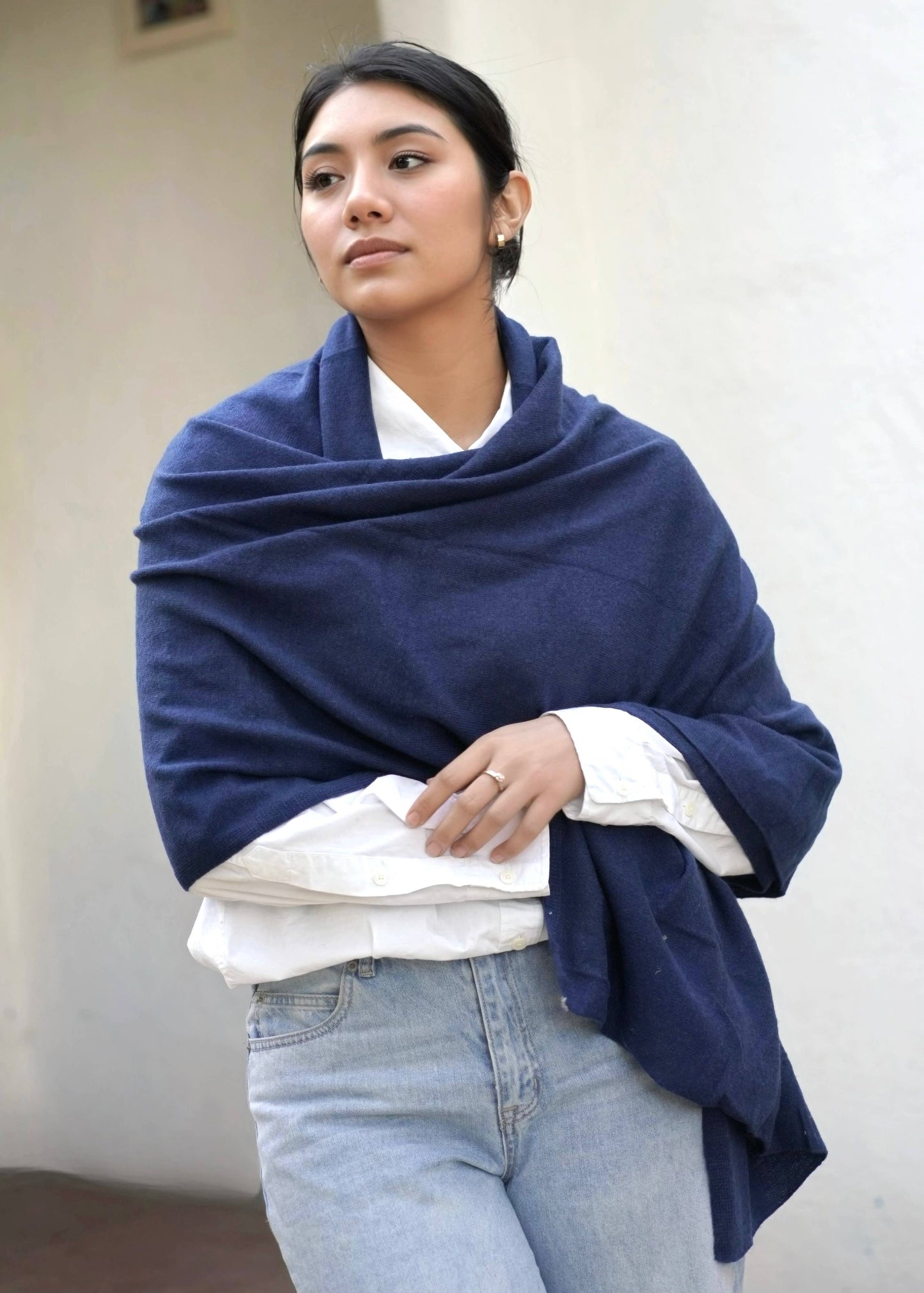 Cashmere Scarf/Wrap black