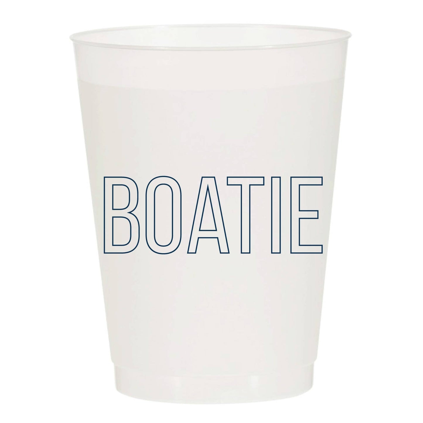 Boatie Frosted Cups- Summer