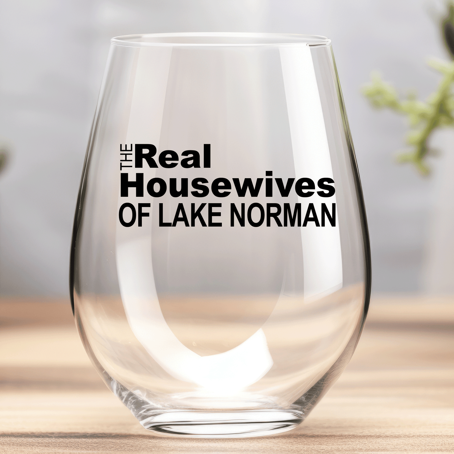 Real Housewives - Wine Glass-Ridgefield