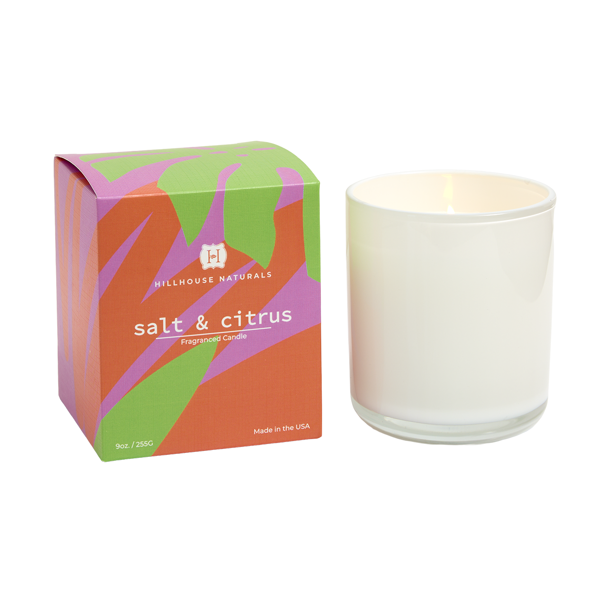 Salt & Citrus 9oz. Candle In Glass