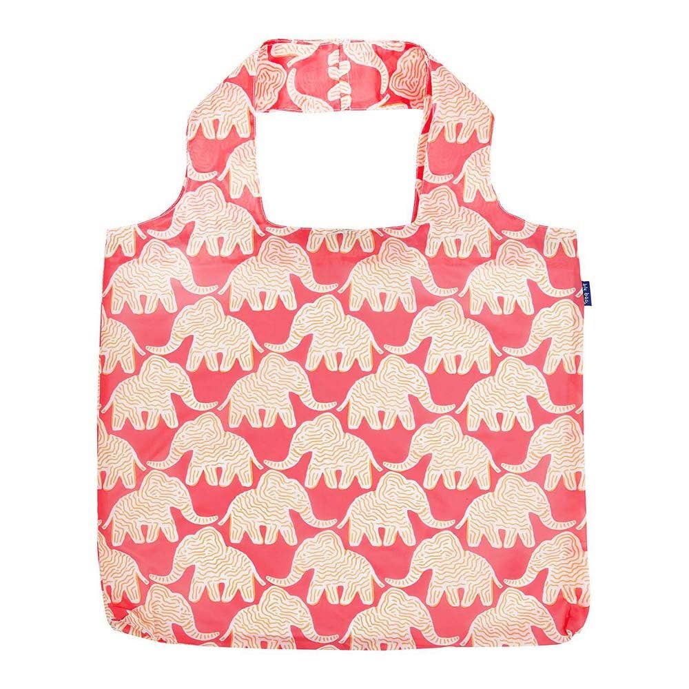 Elephants Blu Bag Reusable Shopper Tote